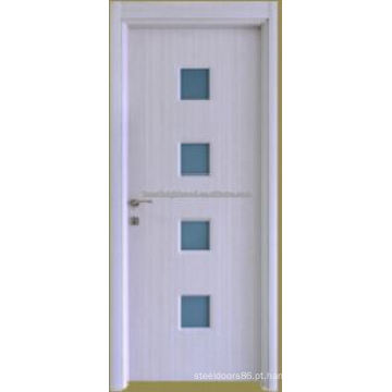 Toliet projeto da porta de PVC, portas interiores Vintage